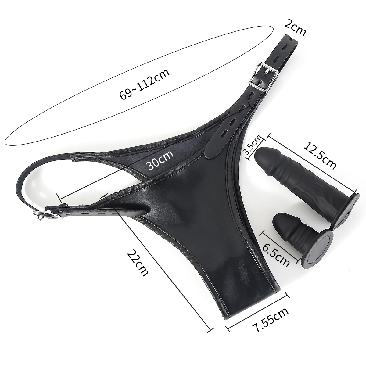 (image for) Double Dildo Pants Chastity Underwear