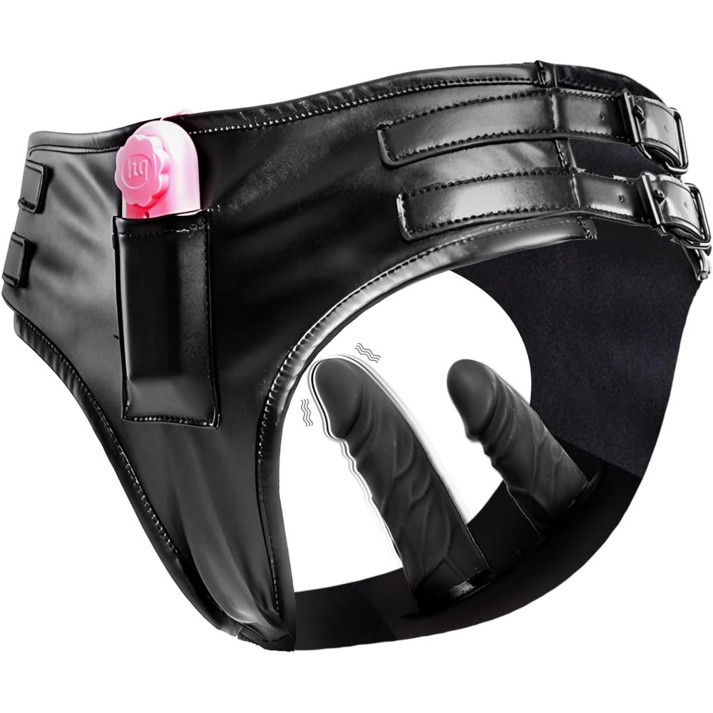 (image for) Vibrating Double Dildo Pants