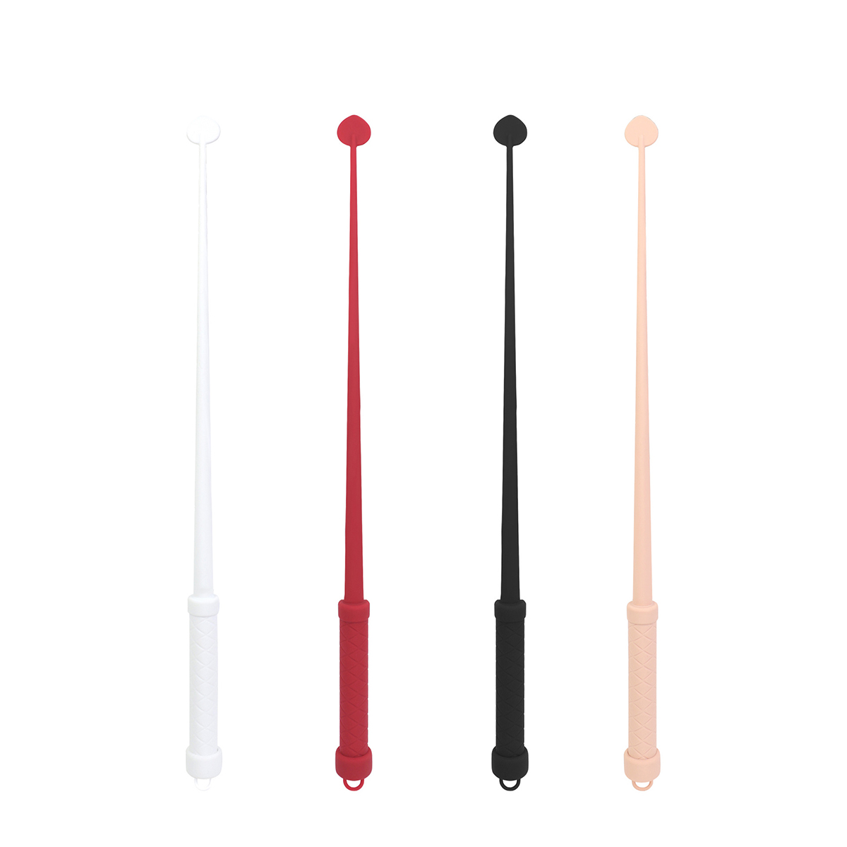 Heart Silicone Heavy Duty Bullwhip
