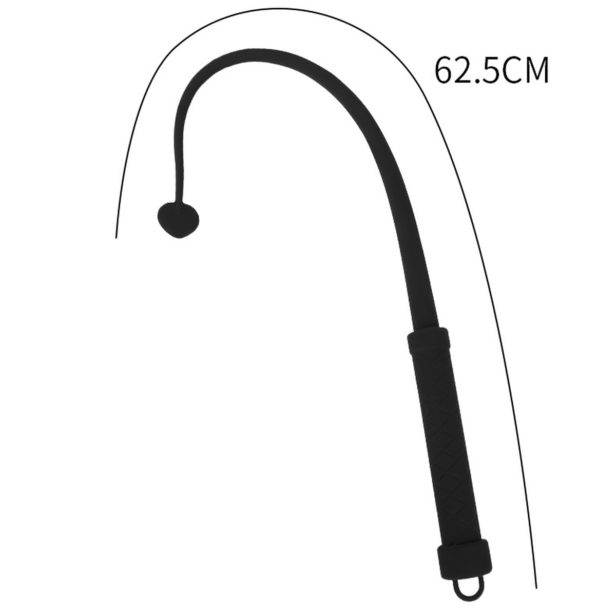 (image for) Heart Silicone Heavy Duty Bullwhip