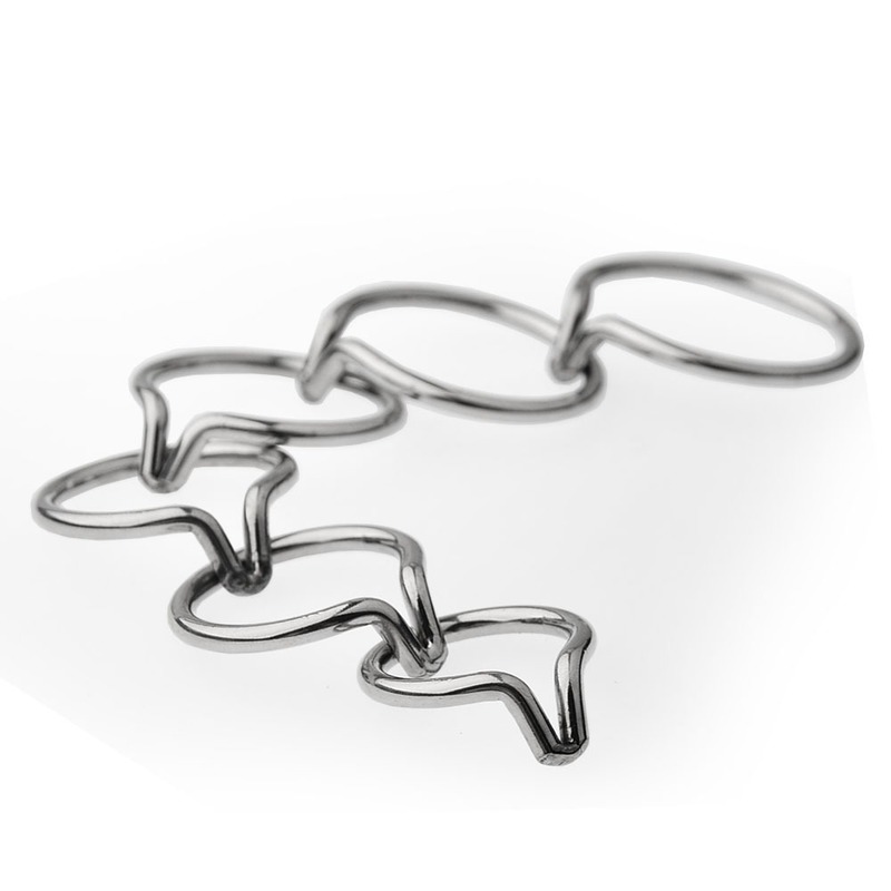 (image for) V Shape Stainless Steel Glans Ring