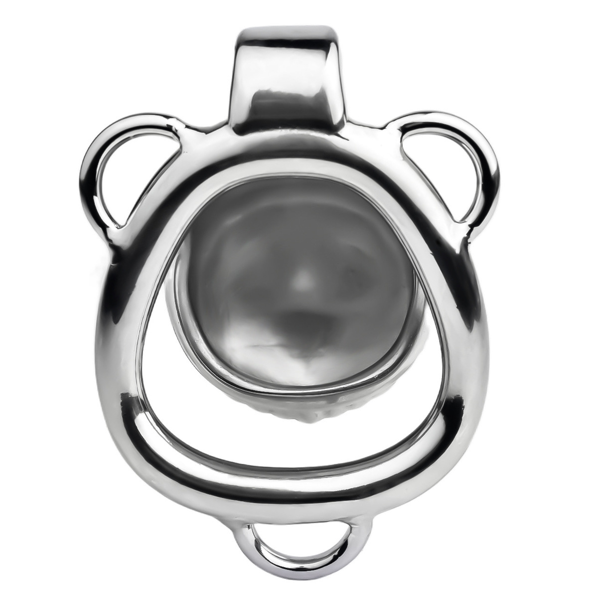 (image for) Stainless Steel Shell Chastity Cage