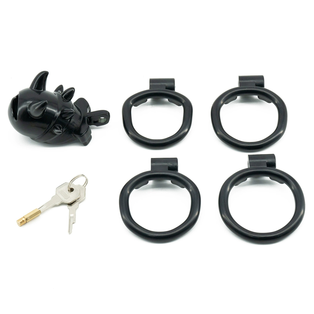 (image for) Demon Spiked Lightweight Resin Chastity Cage