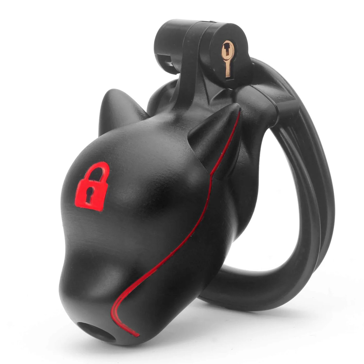 (image for) Slave Dog Head Chastity Cage - Key