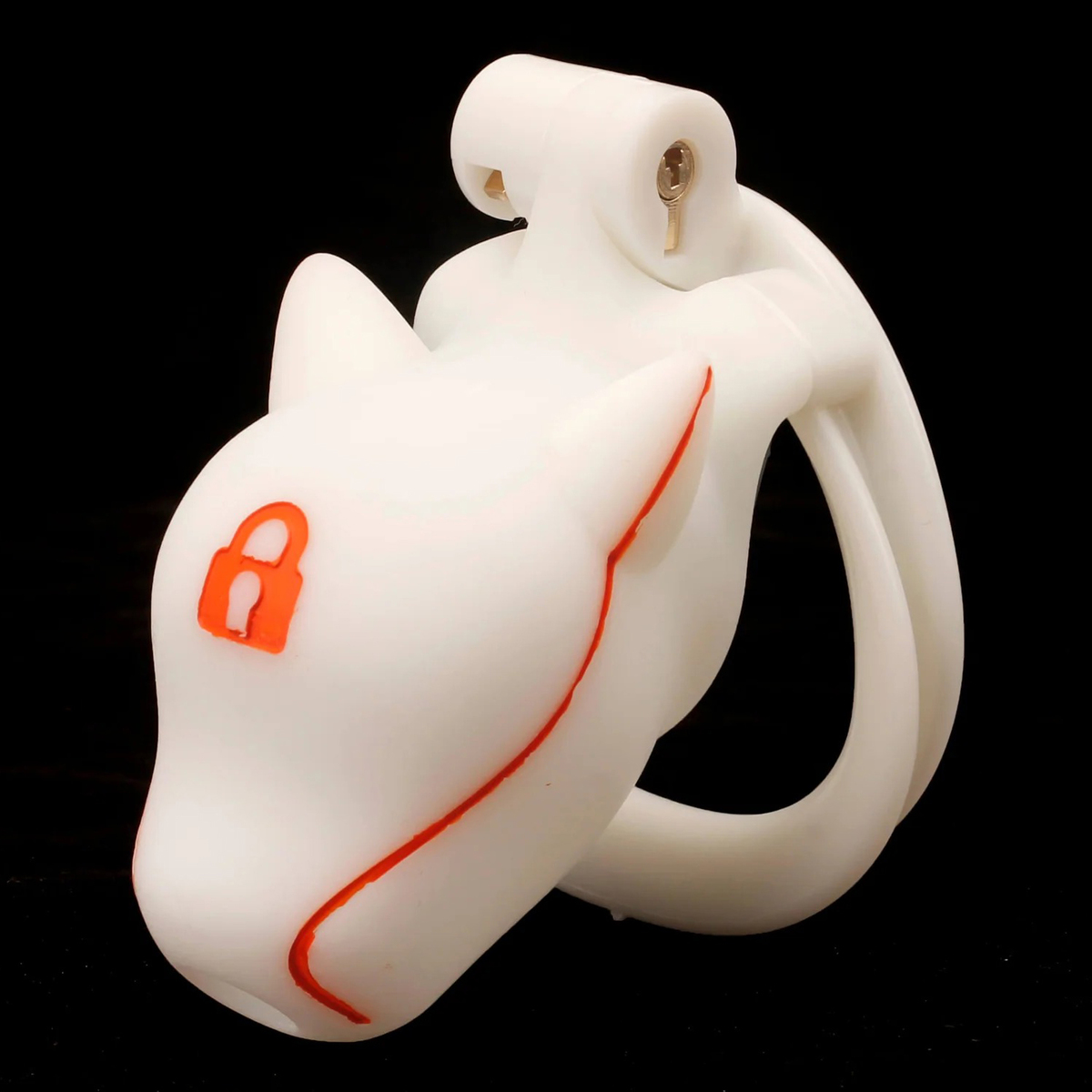 (image for) Slave Dog Head Chastity Cage - Key