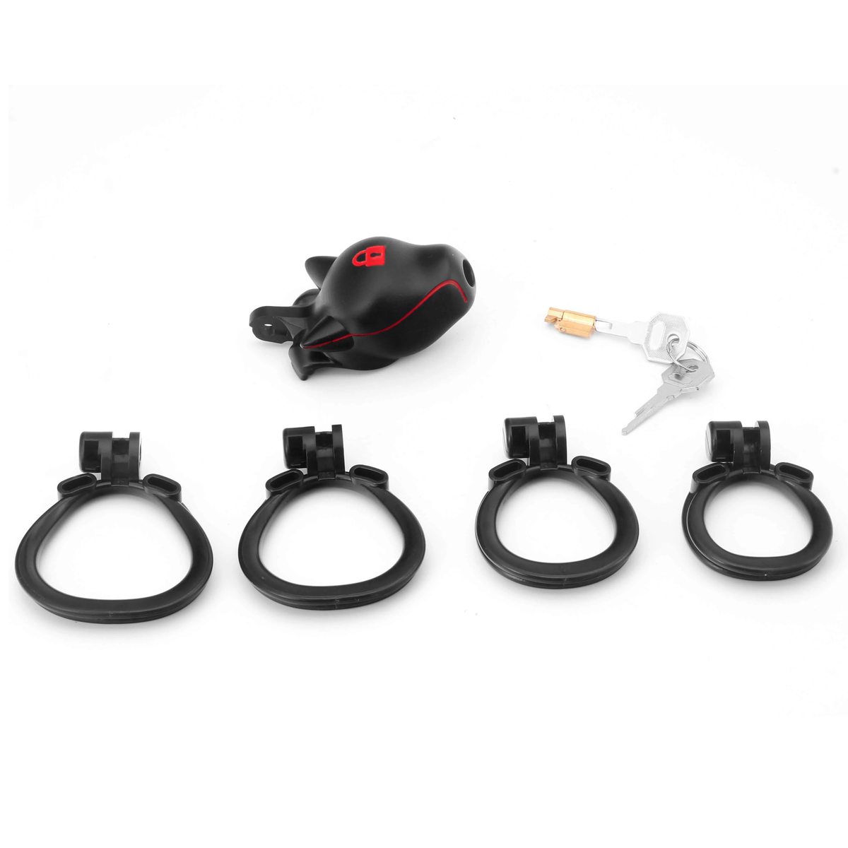 (image for) Slave Dog Head Chastity Cage - Key