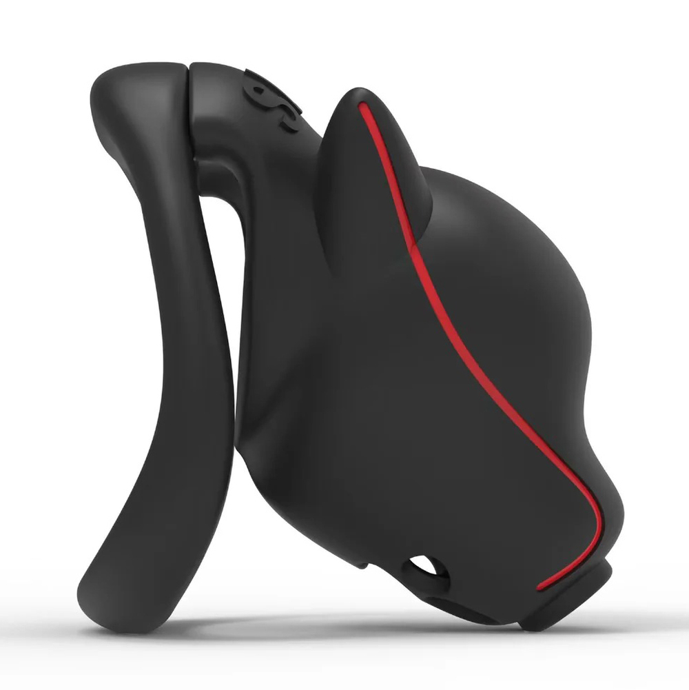 (image for) Slave Dog Head Chastity Cage - Invisible Lock