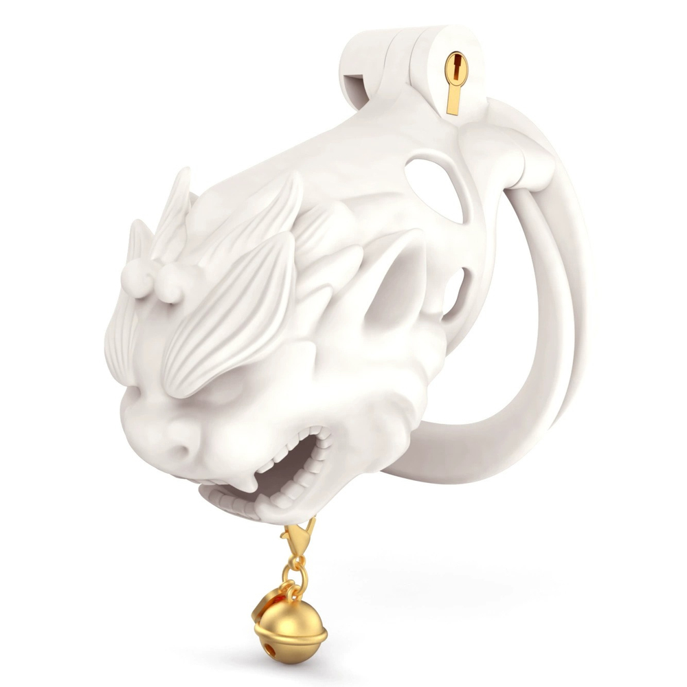 (image for) Dragon 3D Chastity Cage With Bell