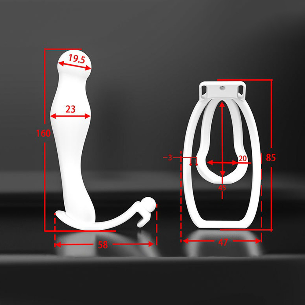 (image for) Fufu 2.0 Clip With Butt Plug Chastity