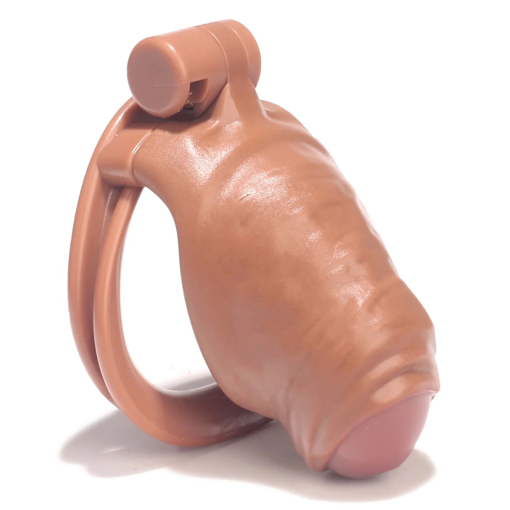 V3.0 Men's Simulated Penis Chastity Cage