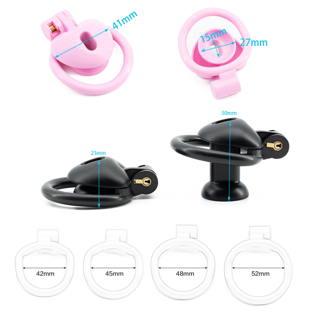 (image for) Heart Shape Chastity Cage