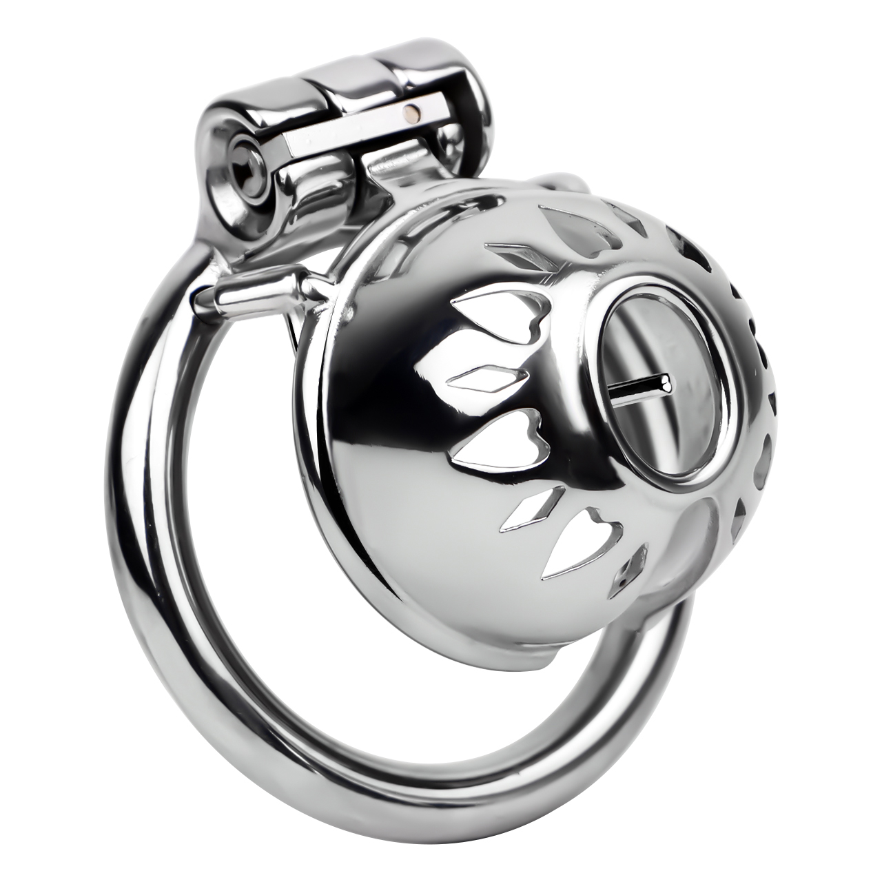 PA Stainless Steel Chastity Cage