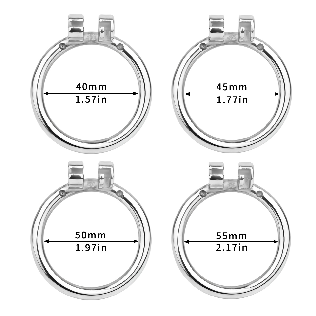 (image for) PA Stainless Steel Chastity Cage