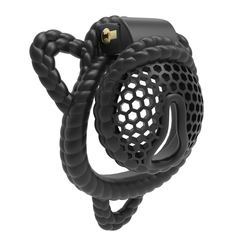 (image for) Honeycomb Bundled Chastity Cage With Ears