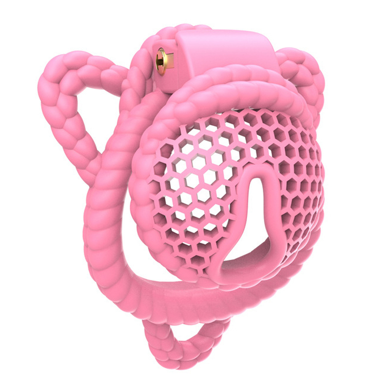 (image for) Honeycomb Bundled Chastity Cage With Ears