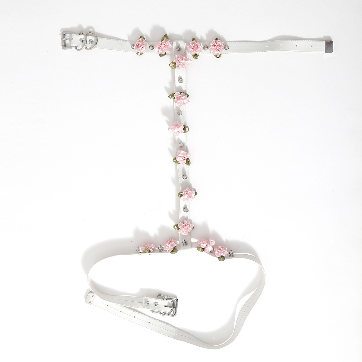 (image for) Rose Collar to Waist Bondage Harness
