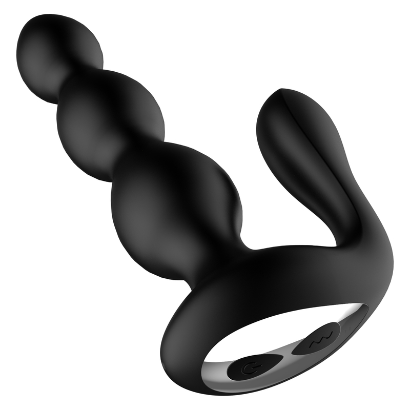 (image for) Anal Beads Vibrator With Clitoris Stimulation
