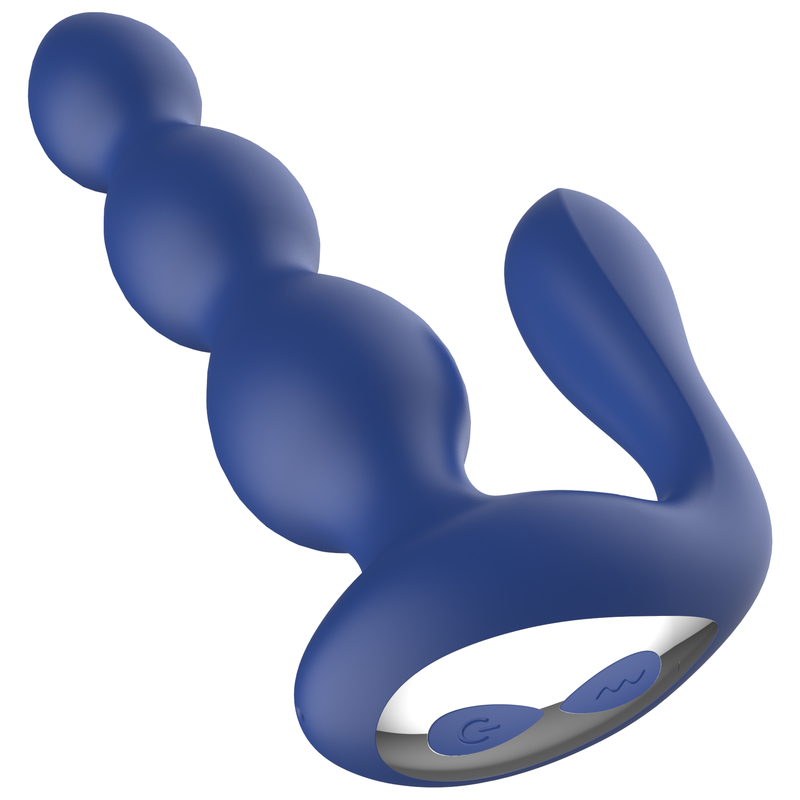 (image for) Anal Beads Vibrator With Clitoris Stimulation