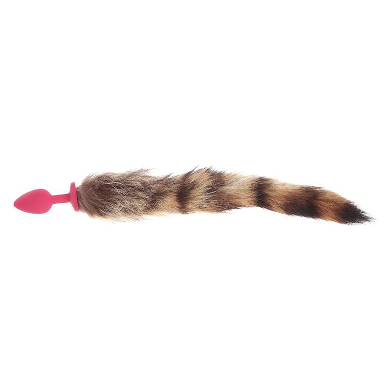 (image for) Geisha Ball Silicone Butt Plug With Fox Tail