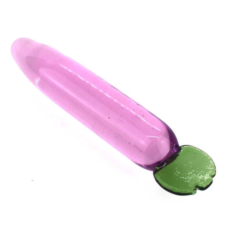 (image for) Radish Fruit Glass Anal Plug