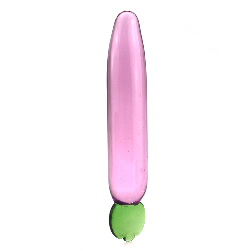 (image for) Radish Fruit Glass Anal Plug