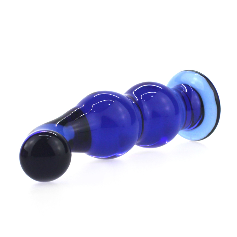 (image for) Blue Lover Glass Prostate Toy