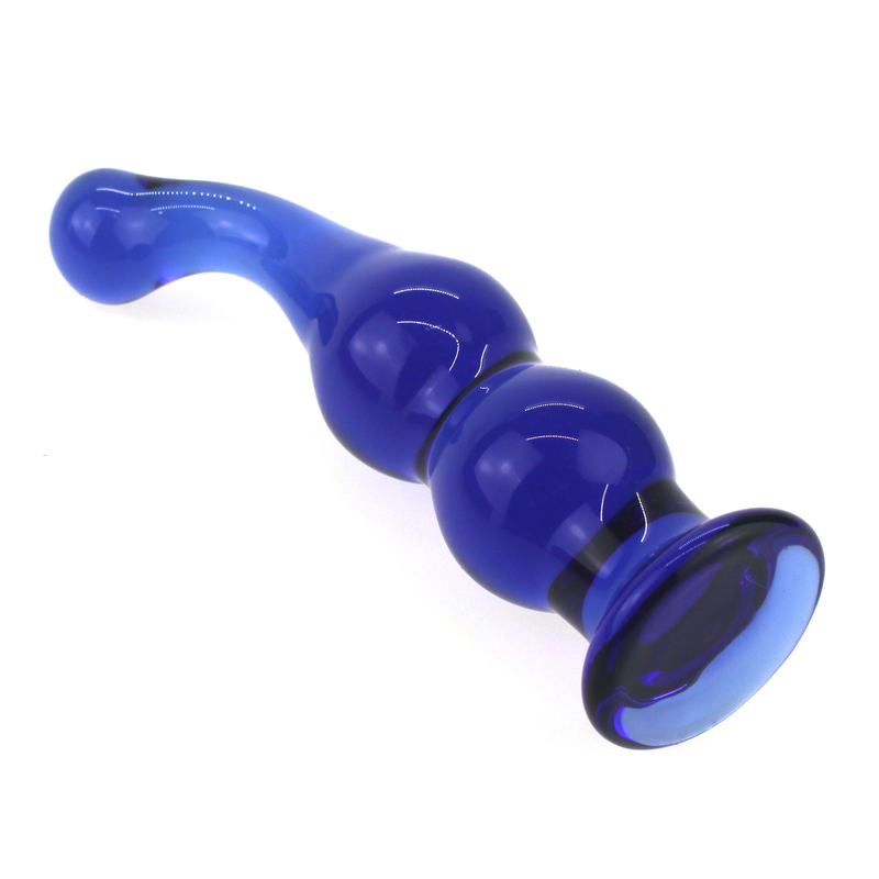 (image for) Blue Lover Glass Prostate Toy