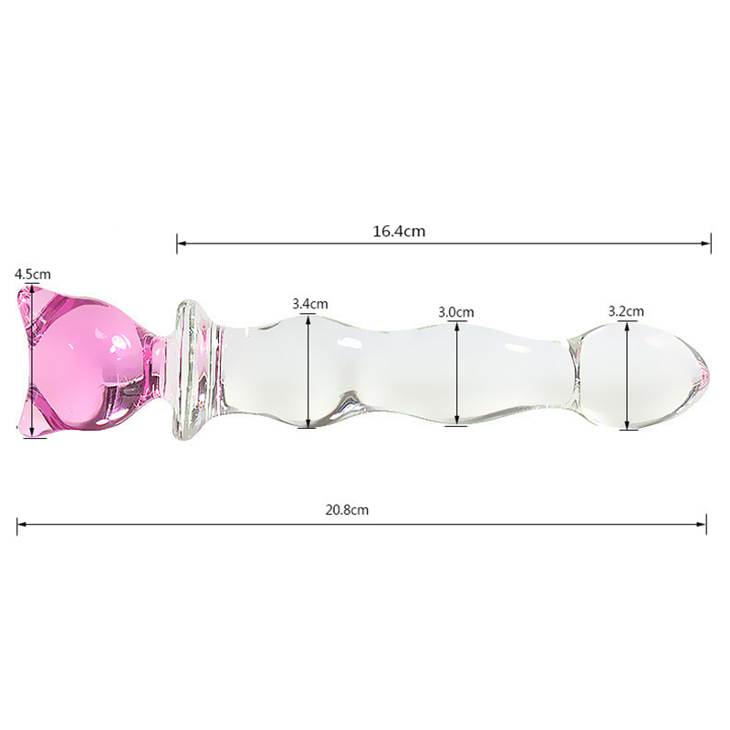 (image for) Cat Glass Anal PLug