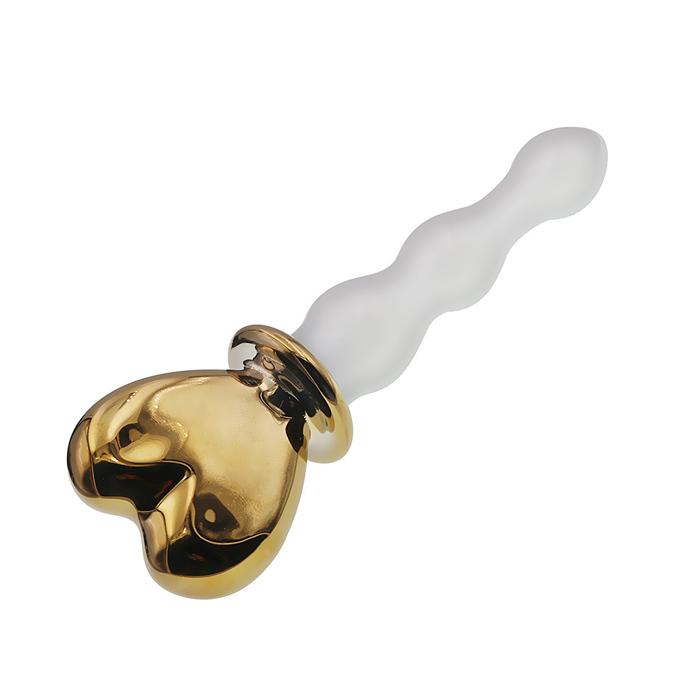(image for) Heart Glass Anal Plug