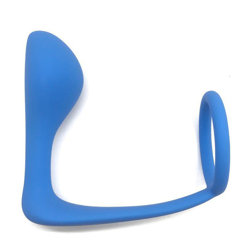 (image for) Cock Ring With Prostate Stimulation Plug