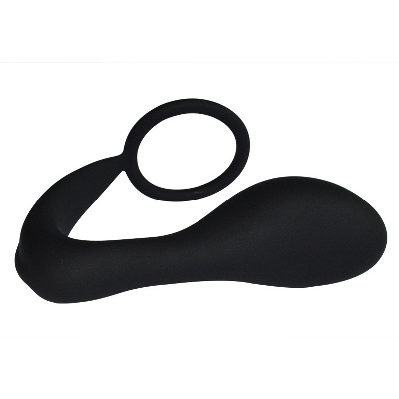 (image for) Cock Ring With Prostate Stimulation Plug