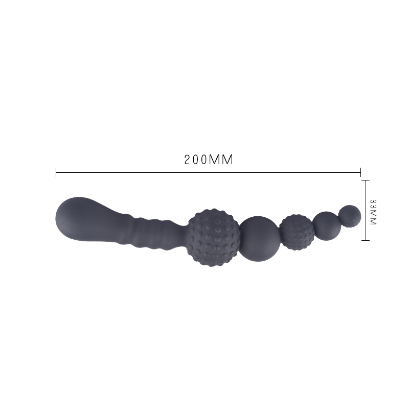 (image for) Silicone Anal Wand Beads