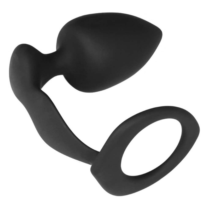 Male Butt Plug With Cock Ring
