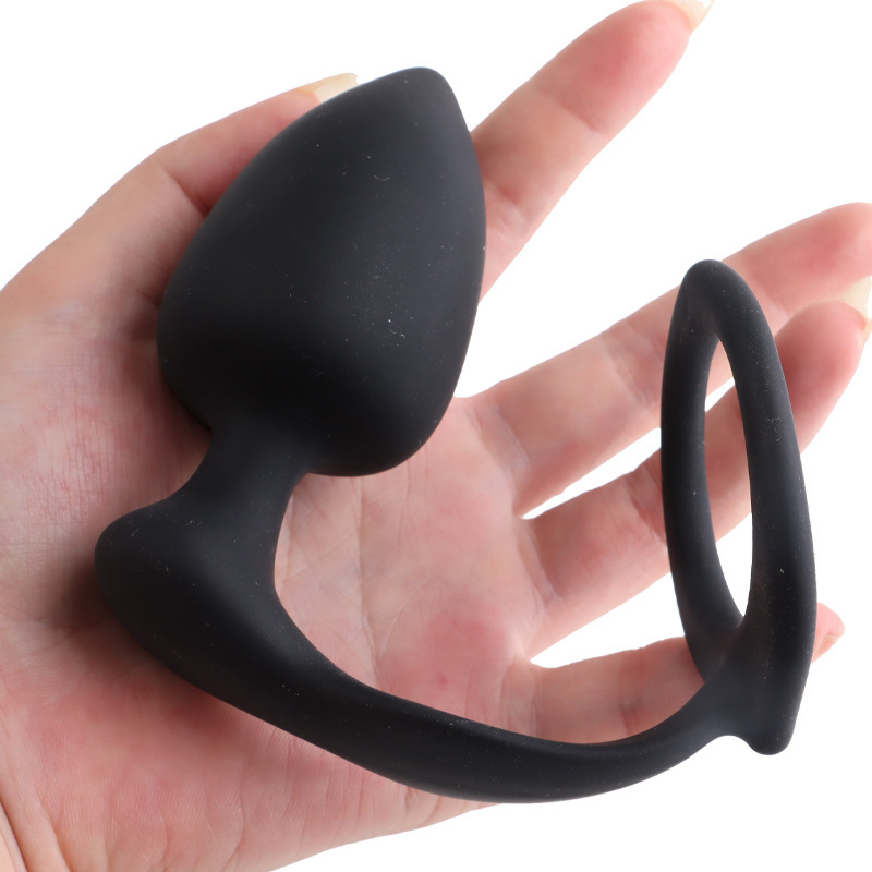 (image for) Male Butt Plug With Cock Ring