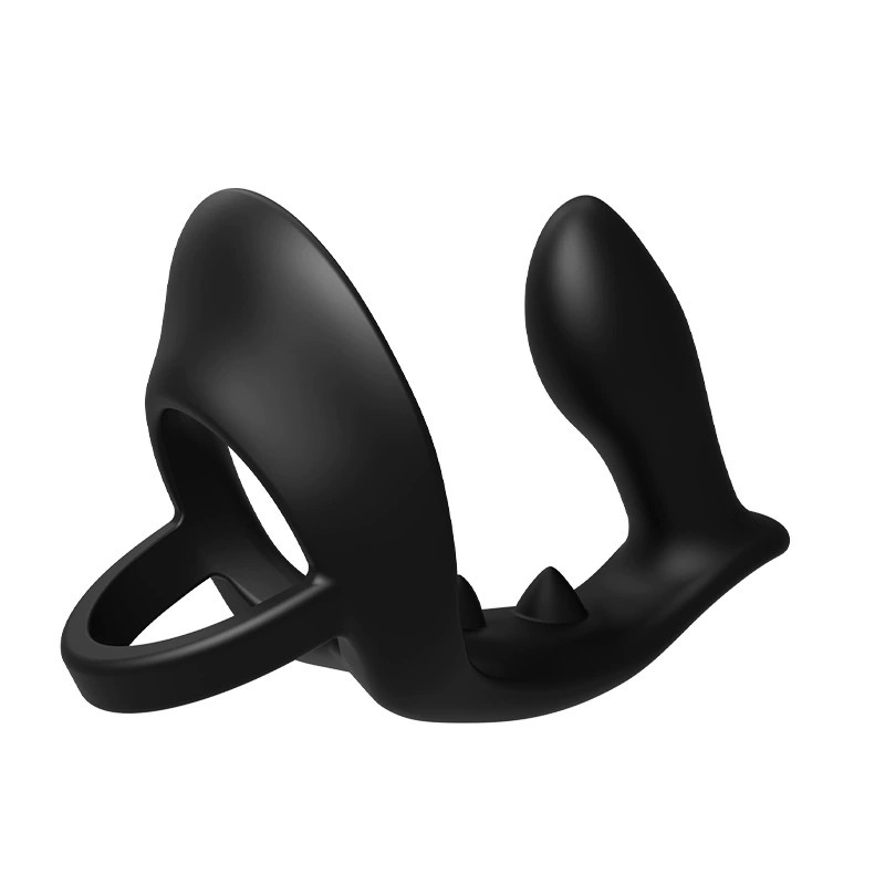 (image for) Erection Enhancing Cock Ring and Anal Plug Combo