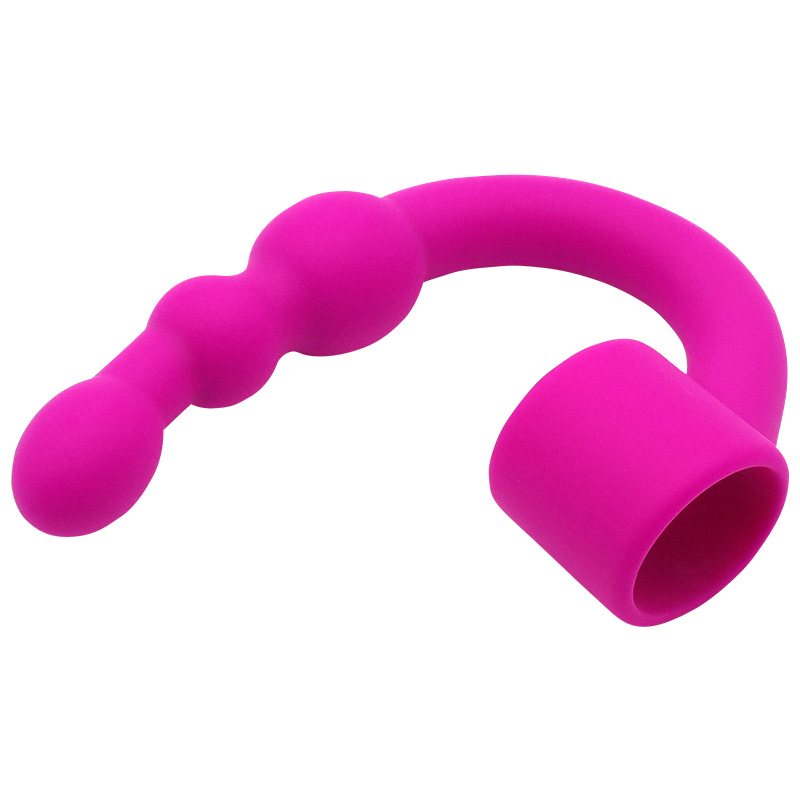 (image for) Shaft Ring With Flexible Beaded Anal Plug