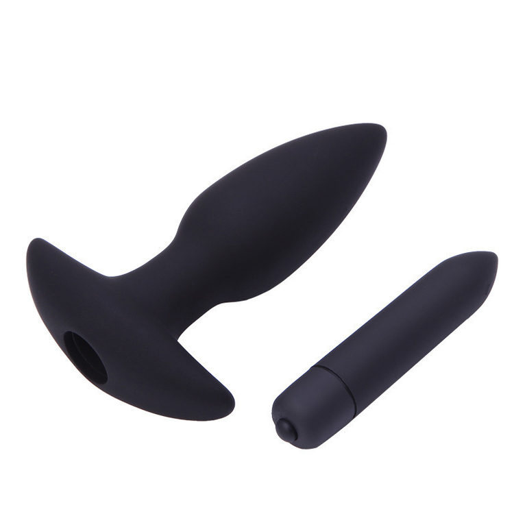 (image for) Silicone 10 Mode Vibrating Butt Plug