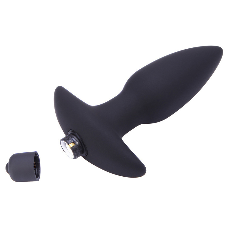 (image for) Silicone 10 Mode Vibrating Butt Plug