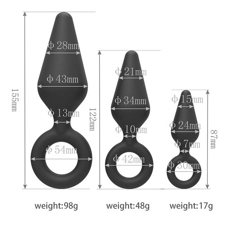 (image for) Beginner Smooth Silicone Butt Plug