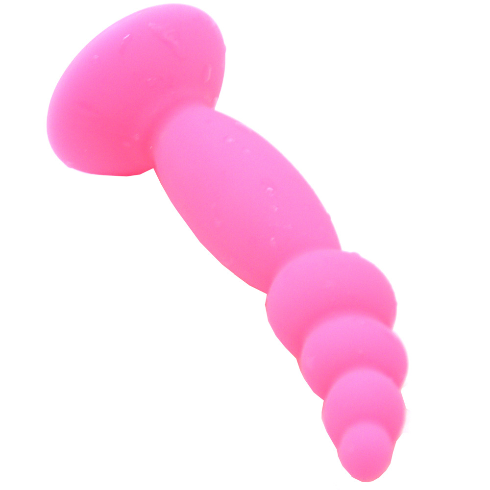 (image for) Suction Silicone Anal Beads