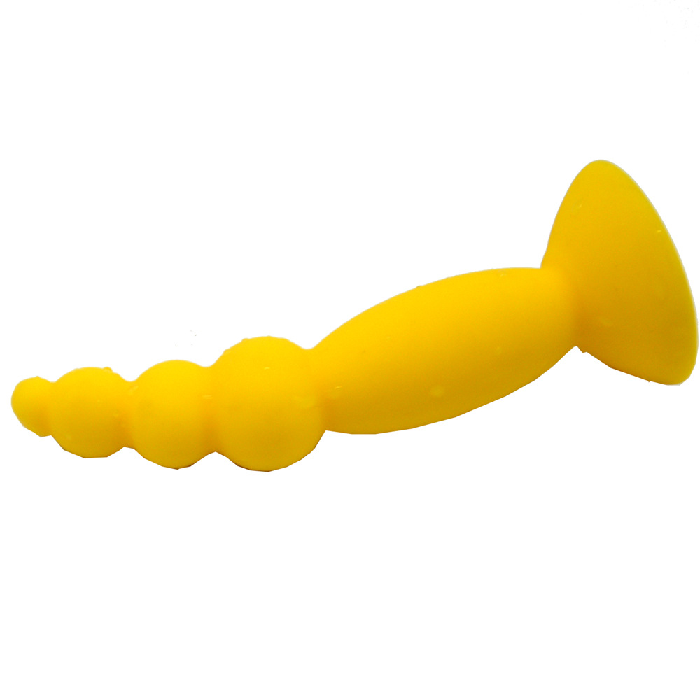 (image for) Suction Silicone Anal Beads