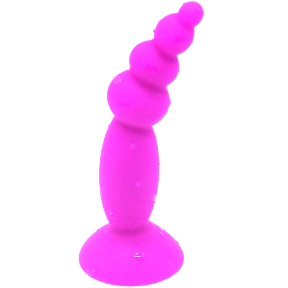 (image for) Suction Silicone Anal Beads