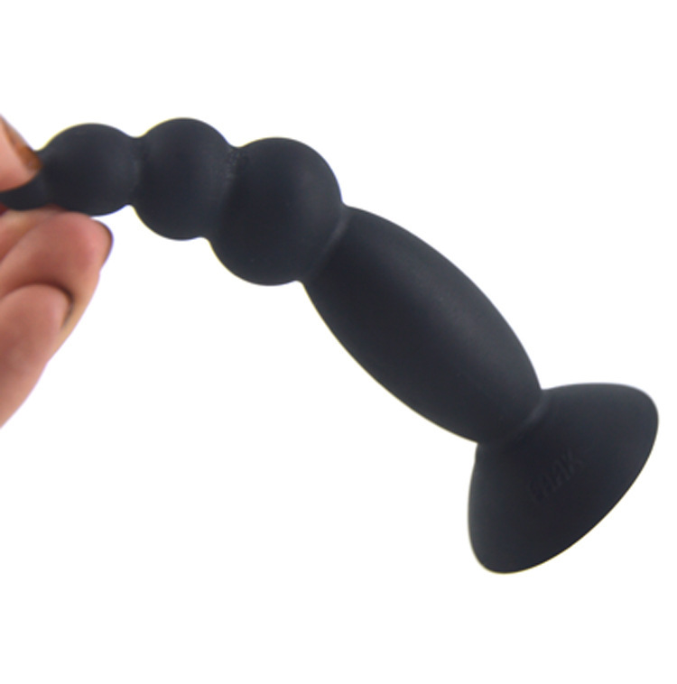 (image for) Suction Silicone Anal Beads