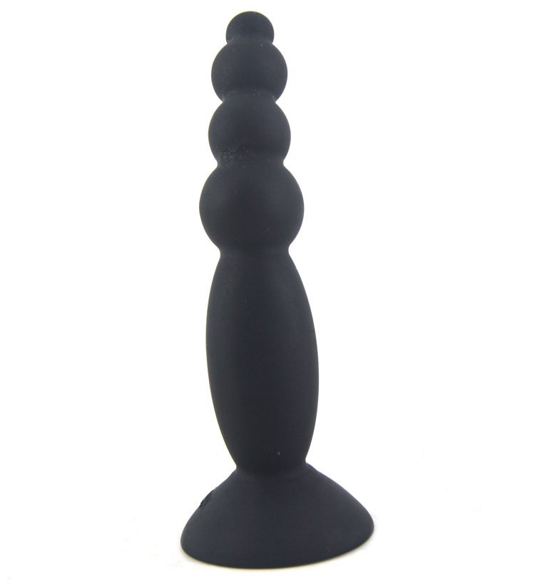 (image for) Suction Silicone Anal Beads