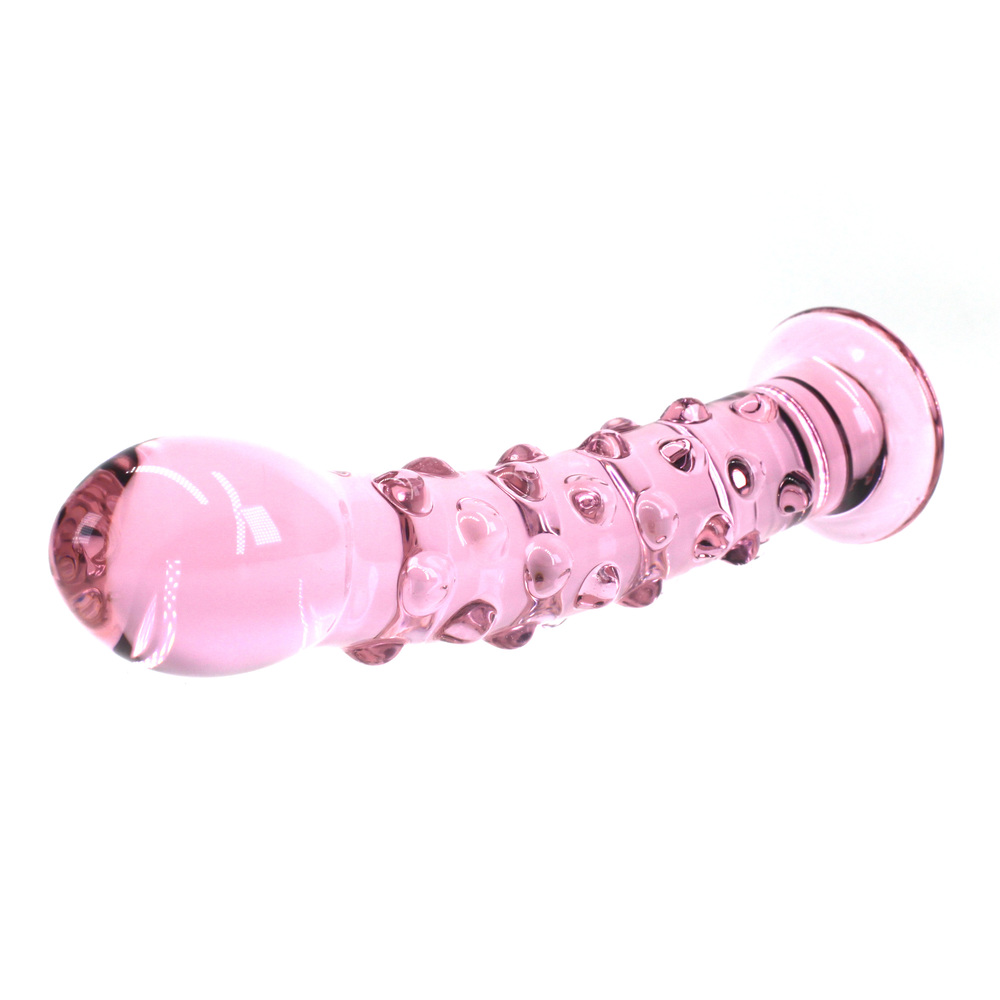 (image for) Glass Bent P-Spot Butt Plug