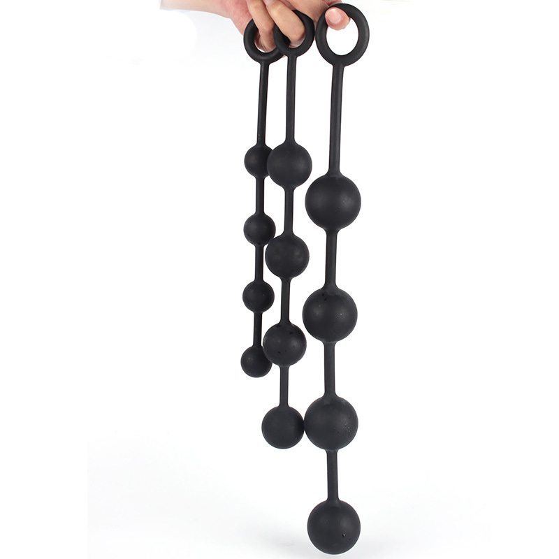 (image for) Four Balls Silicone Anal Beads