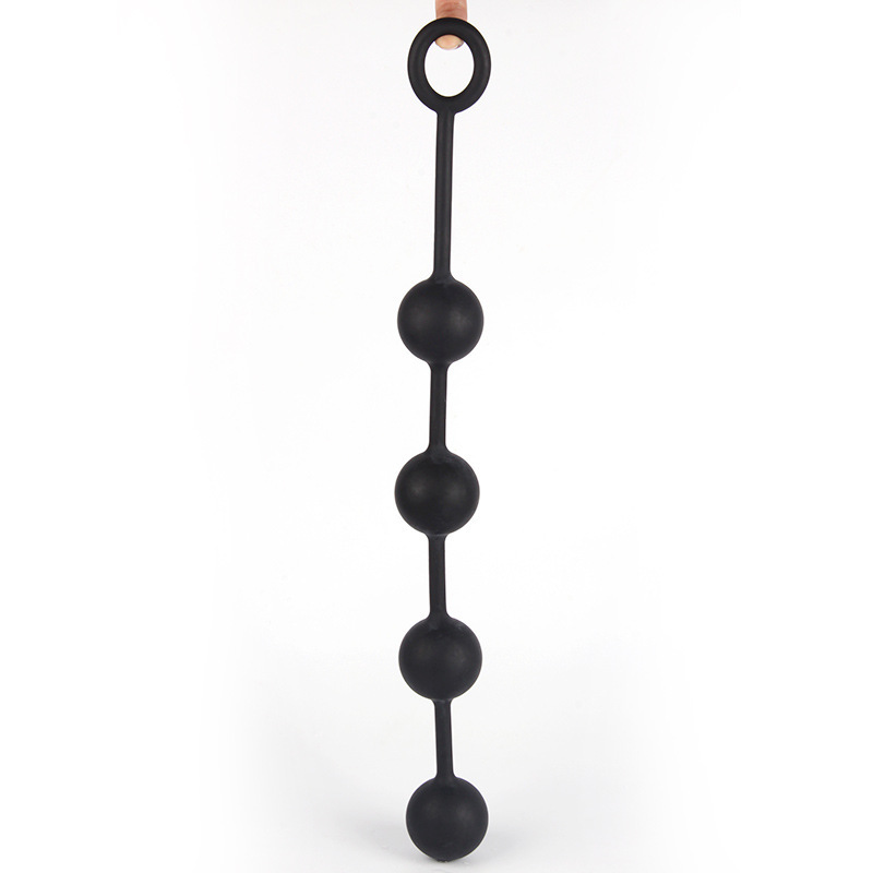 (image for) Four Balls Silicone Anal Beads