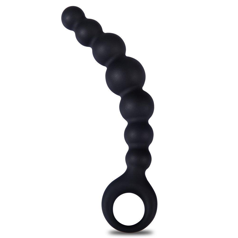 Butt Plug Anal Beads with Safe Pull Ring