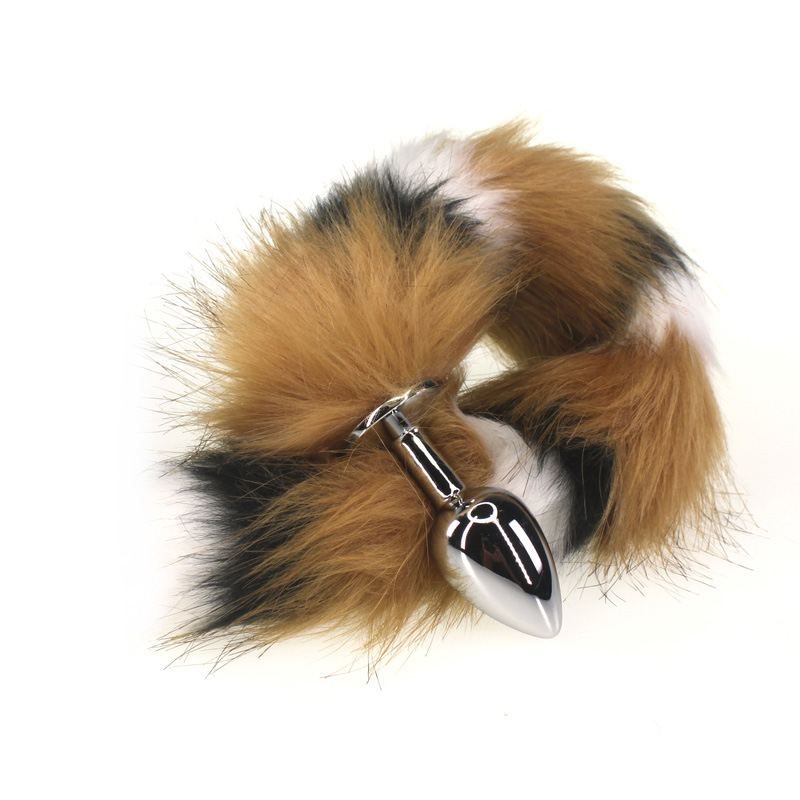(image for) Interphase Fox Tail Metal Butt Plug