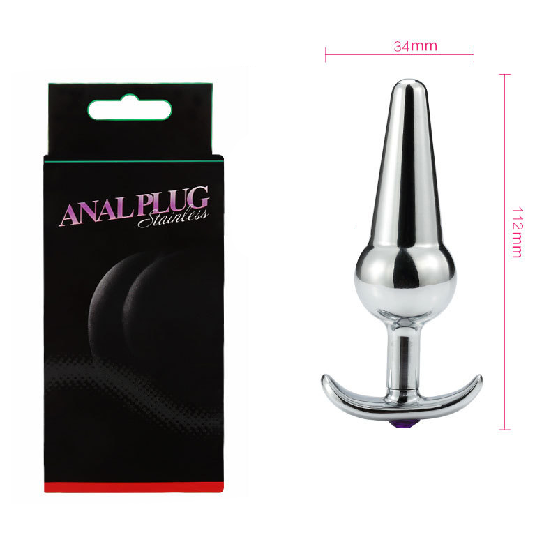 (image for) Anchor Stainless steel Butt Plug - Type D